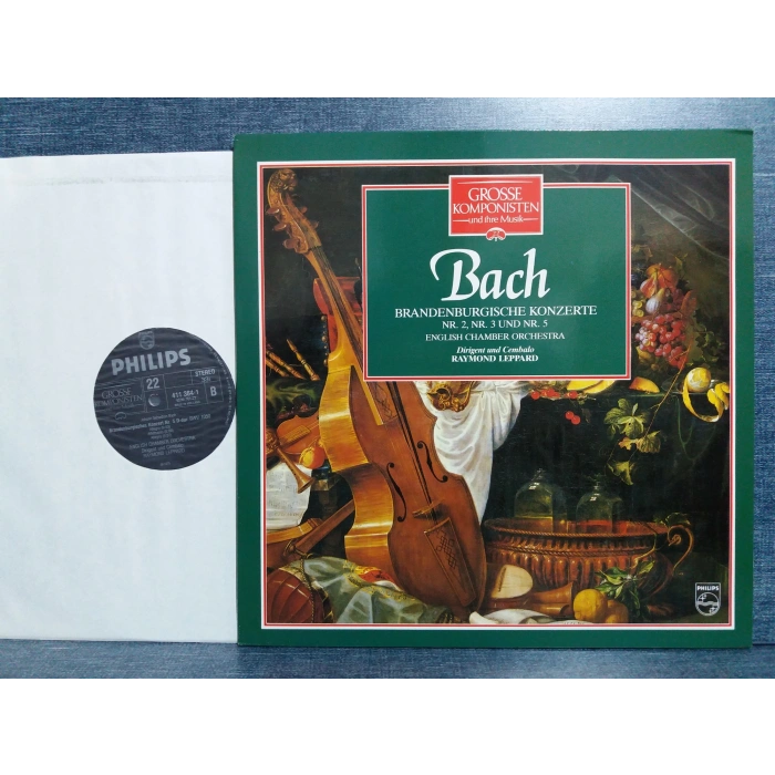 BACH BRANDENBURGH KONZERT Nr.2-3-5 RAYMOND LEPPARD