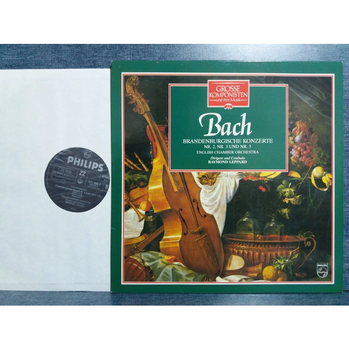 BACH BRANDENBURGH KONZERT Nr.2-3-5 RAYMOND LEPPARD