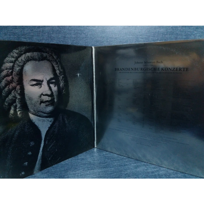 BACH BRANDENBURGISCHE KONZERTE Nr.1-6 KARL RICHTER 2 LP