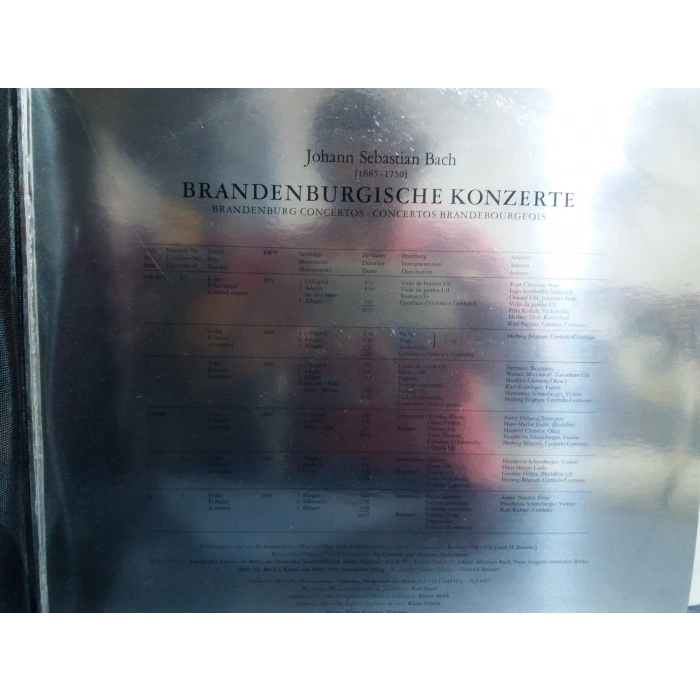 BACH BRANDENBURGISCHE KONZERTE Nr.1-6 KARL RICHTER 2 LP