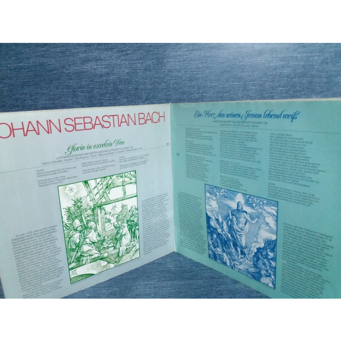 BACH FESTKANTATEN  MUSIC 2 LP