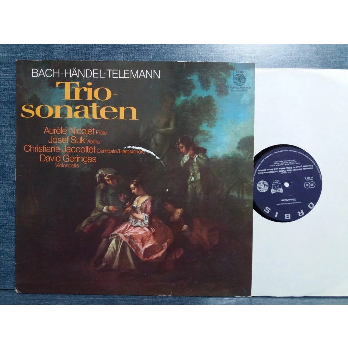 BACH HANDEL TELEMANN TRIO SONATEN MUSIC LP