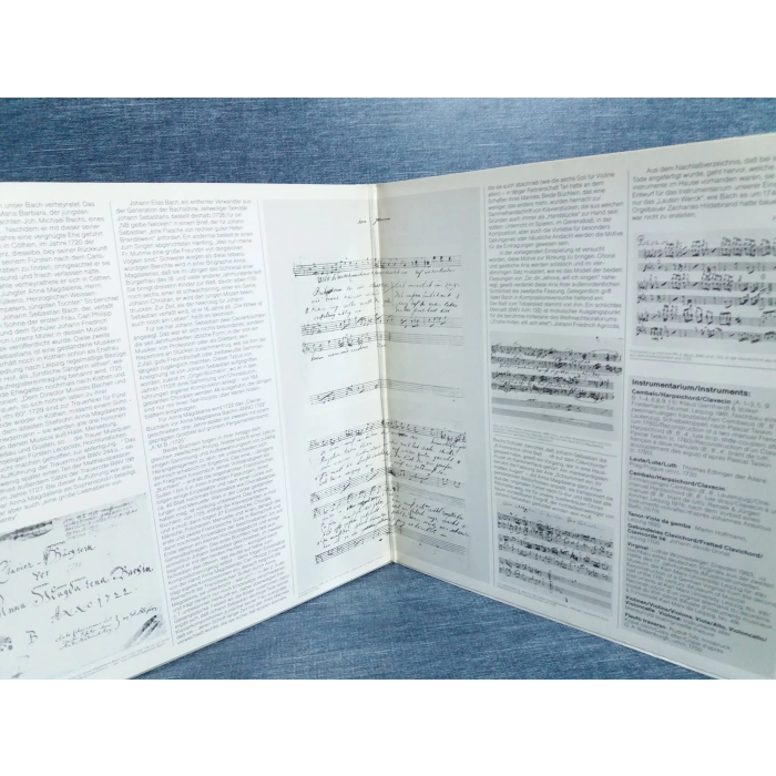 BACH HOUSEHOLD MUSIC PETER SCHREIER LP