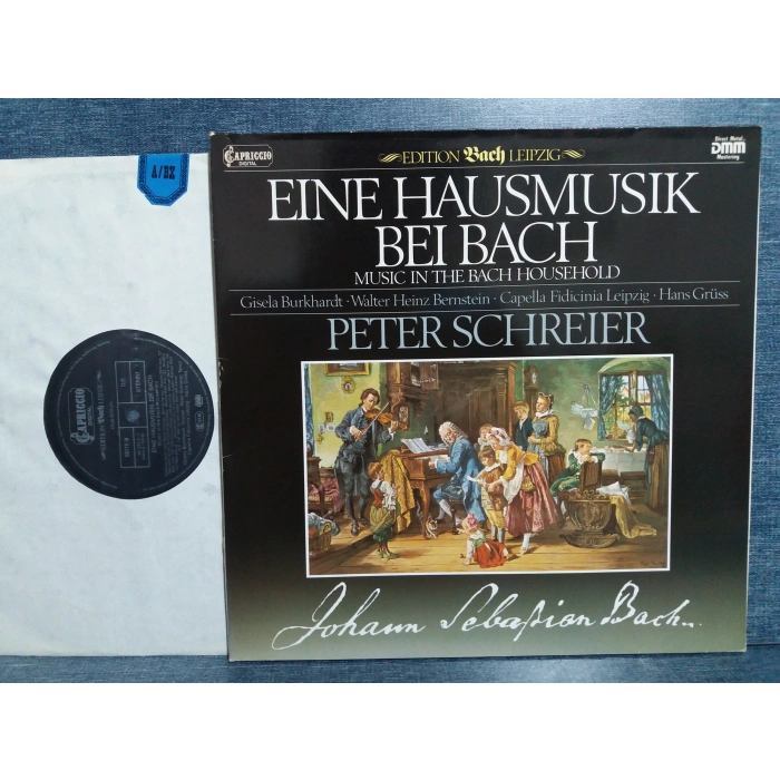 BACH HOUSEHOLD MUSIC PETER SCHREIER LP