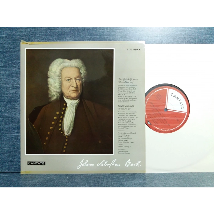 BACH KANTATE BAROQUE MUSIC LP