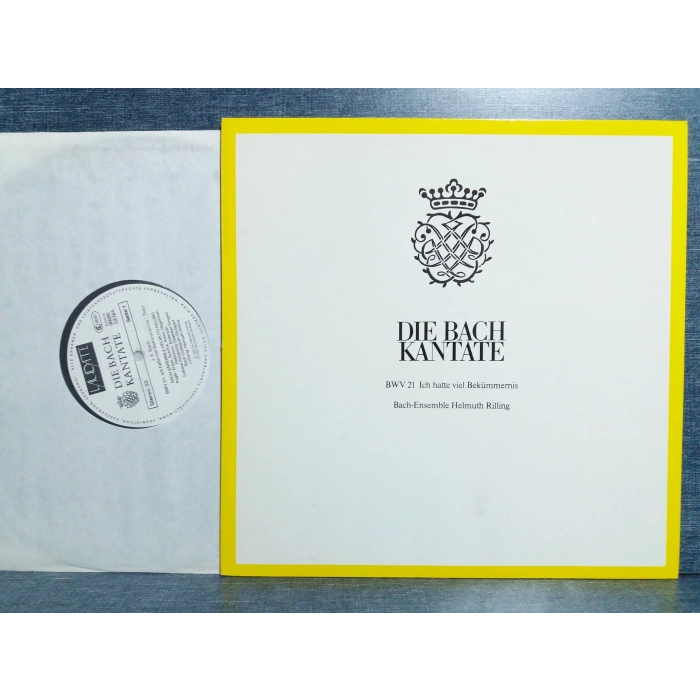 BACH KANTATE BWV 21 MUSIC LP
