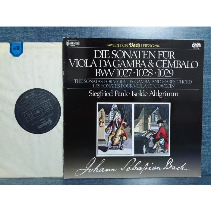 BACH LES SONATES POUR VIOLA BWV 1027-28-29 LP
