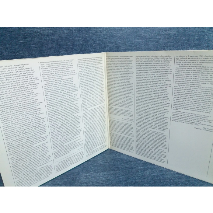 BACH MIT CORNO DA CACCIA KANTATEN LP