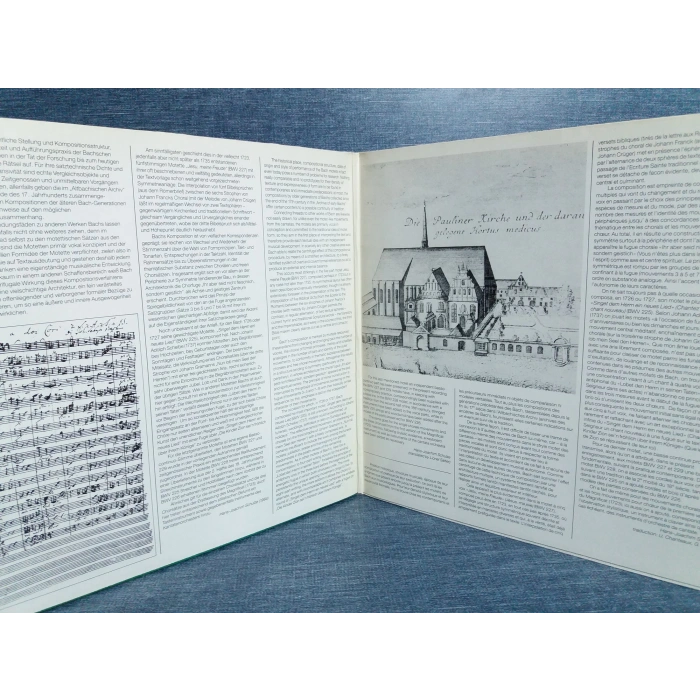 BACH MOTETTEN BWV 225 227 243 LP