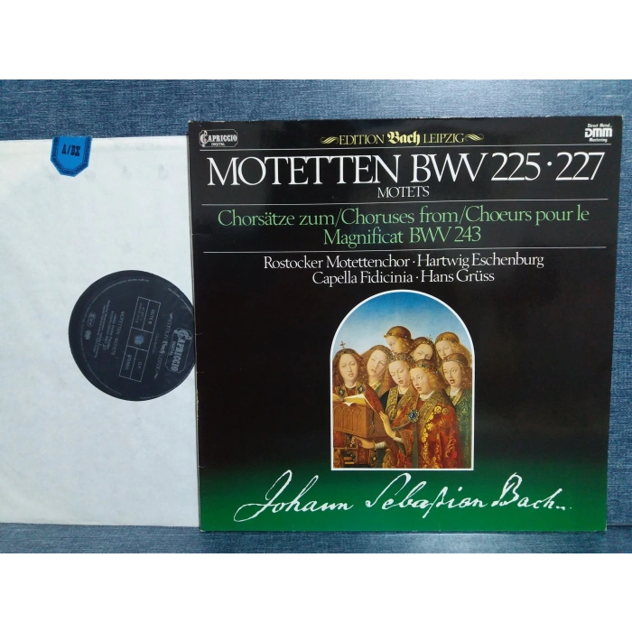 BACH MOTETTEN BWV 225 227 243 LP