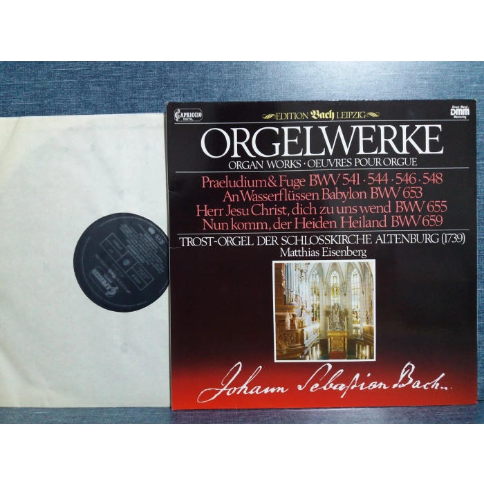 BACH ORGAN WORKS MATTHIAS EISENBERG