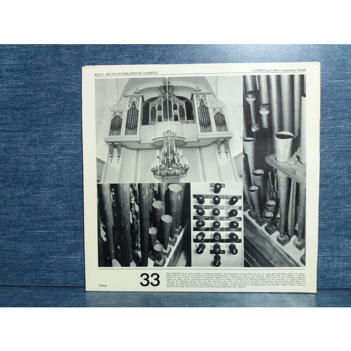 BACH ORGEL BWV 645 650 734 769  MUSIC LP