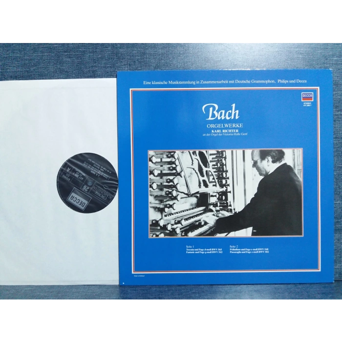 BACH ORGELWERKE KARL RICHTER LP