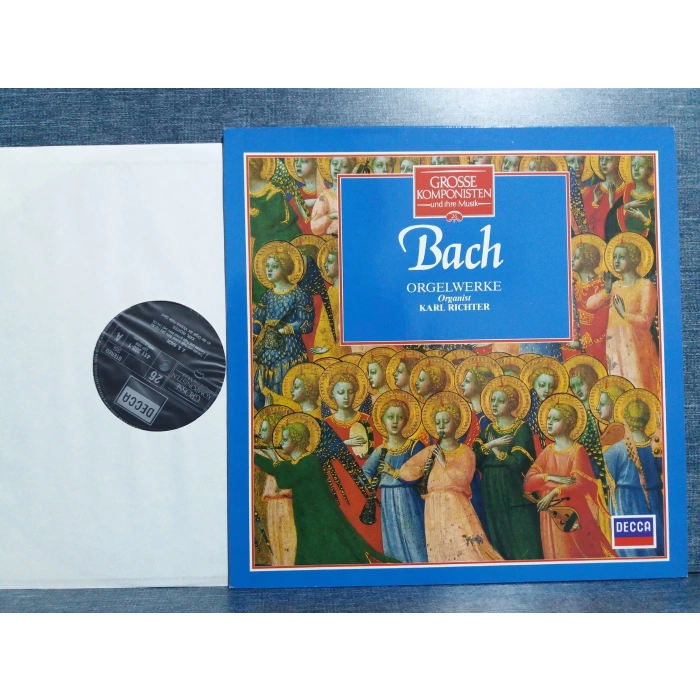 BACH ORGELWERKE KARL RICHTER LP