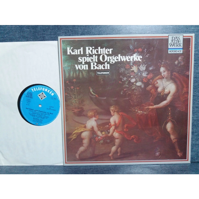 BACH ORGELWERKE SONATE FANTASIA PASTORALE KARL RICHTER