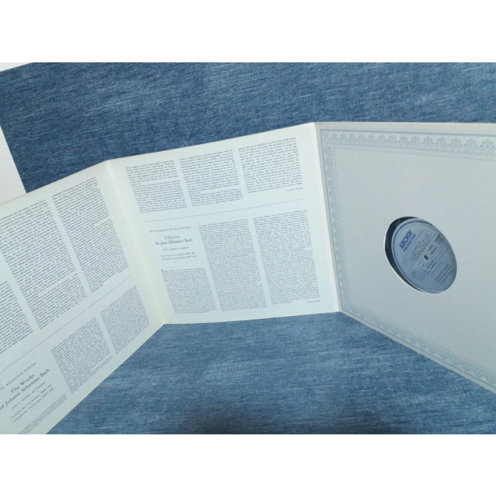 BACH OVERTURE Nr.2 - 3 BWV 1067 - 1068 MUSIC LP