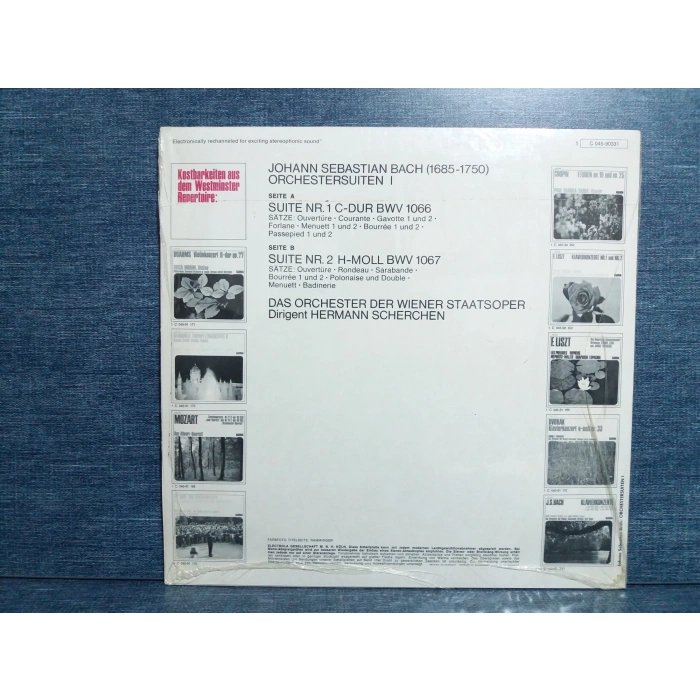 BACH SUITE Nr.1 - Nr.2 HERMANN SCHERCHEN