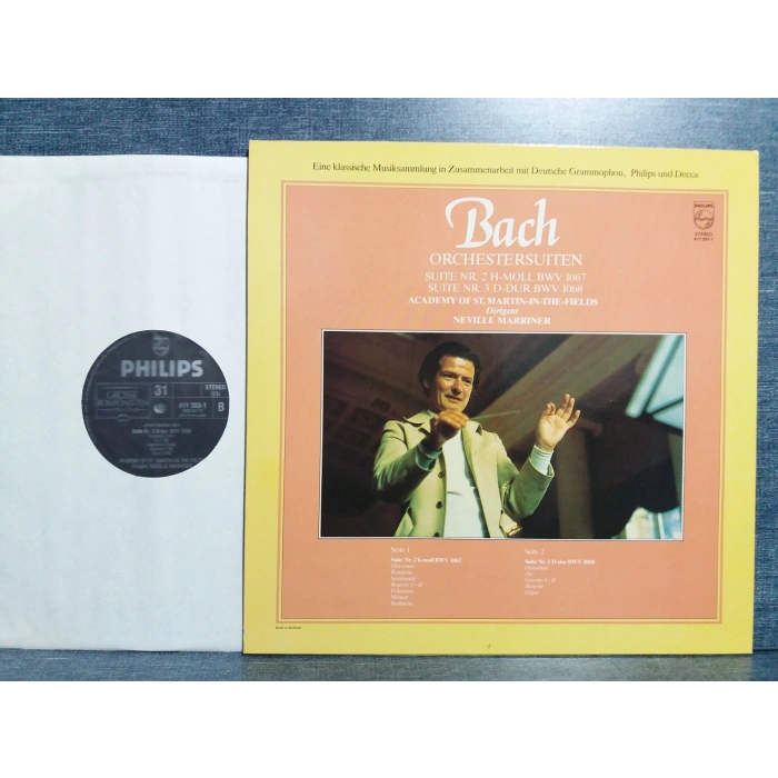 BACH SUITE Nr.2-3 BWV 1067-1068 NEVILLE MARRINER