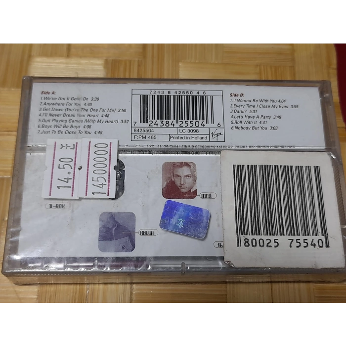 BACKSTREET BOYS MÜZİK KASET