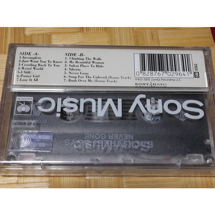 BACKSTREETBOYS NEVER GONE MÜZİK KASET