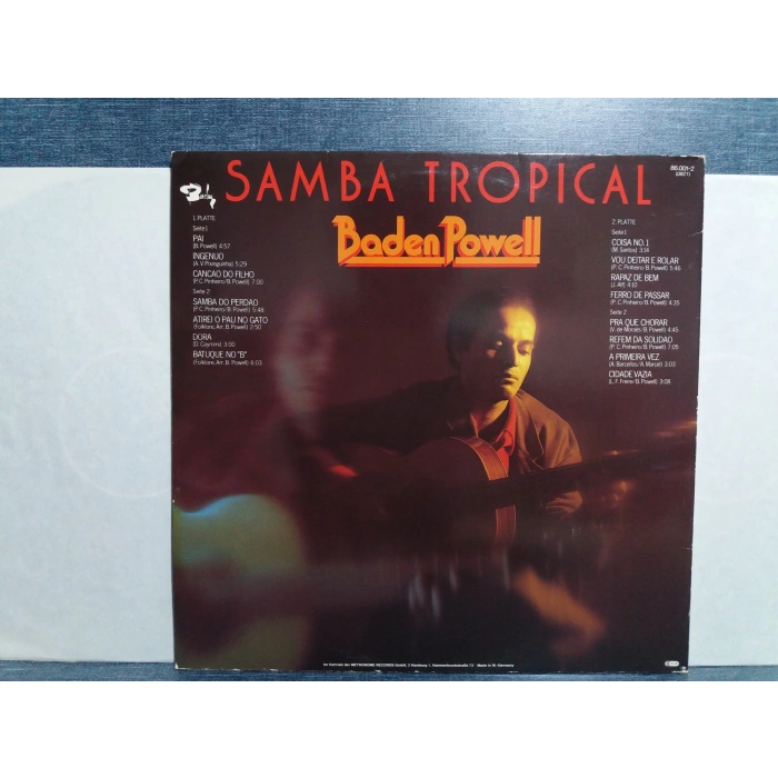 BADEN POWELL SAMBA TROPICAL  2 LP