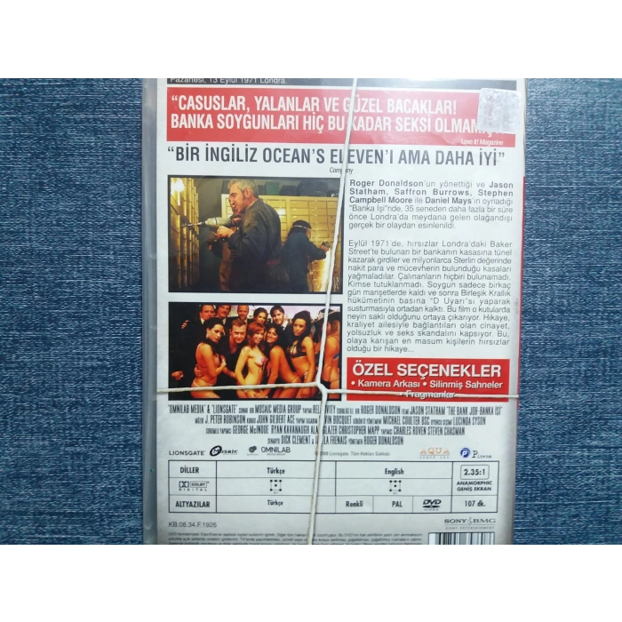 BANKA İŞİ DVD FİLM