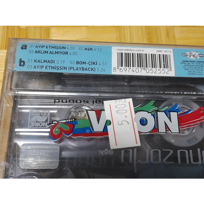 BANU ZORLU AŞK MÜZİK KASET