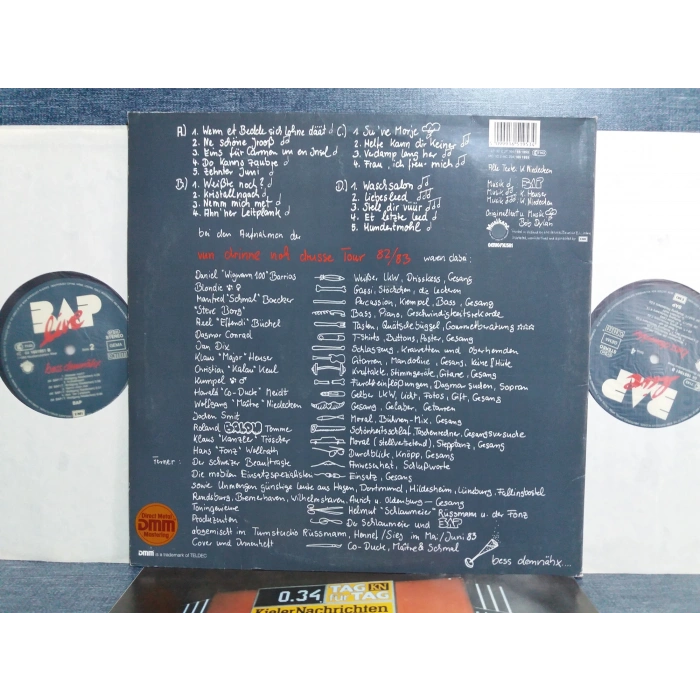 BAP LIVE  2 LP ALBUM