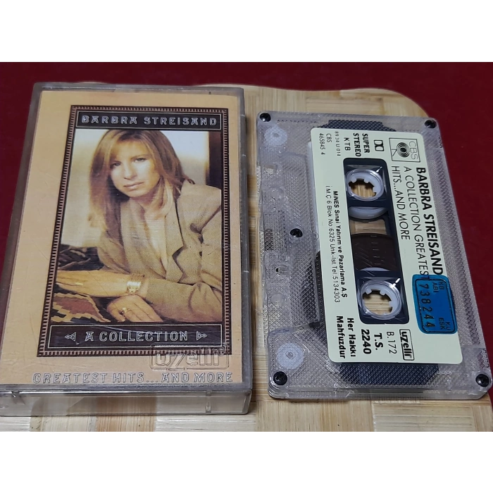BARBRA STREISAND COLLECTION MÜZİK KASET