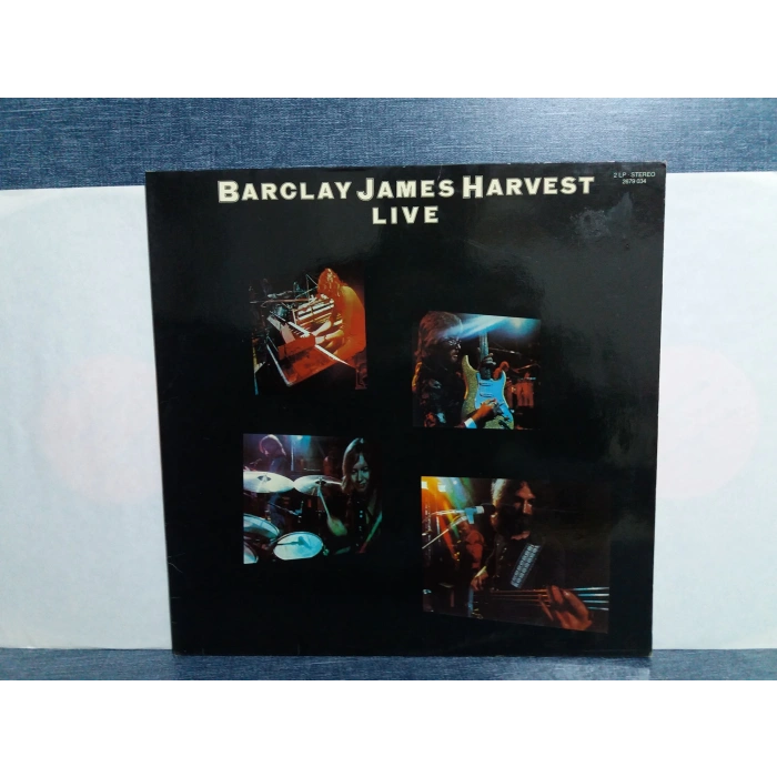BARCLAY JAMES HARVEST LIVE 2 LP