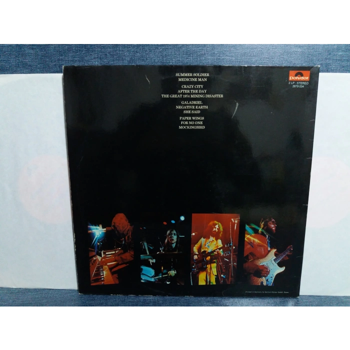 BARCLAY JAMES HARVEST LIVE 2 LP