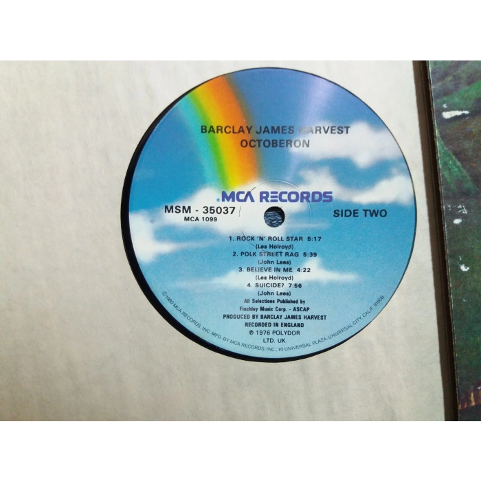 BARCLAY JAMES HARVEST OCTOBERON LP  (USA)