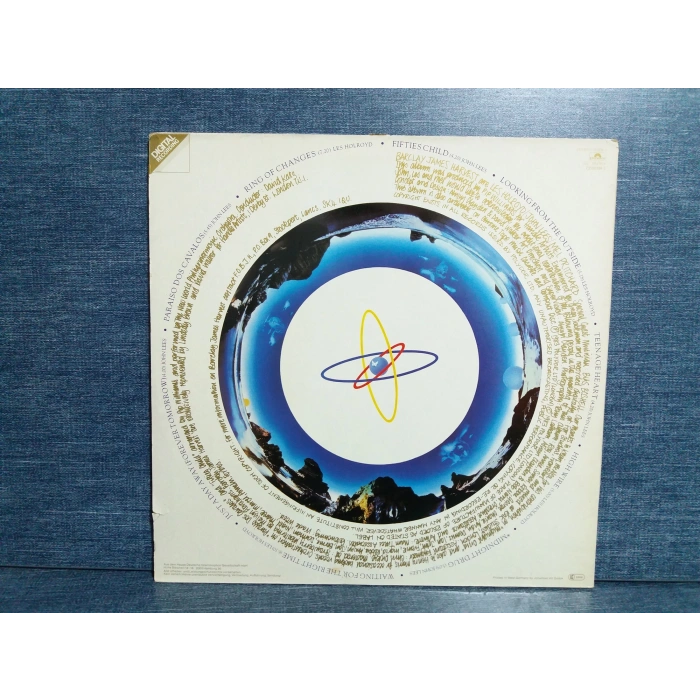 BARCLAY JAMES HARVEST RING OF CHANGES MUSIC LP