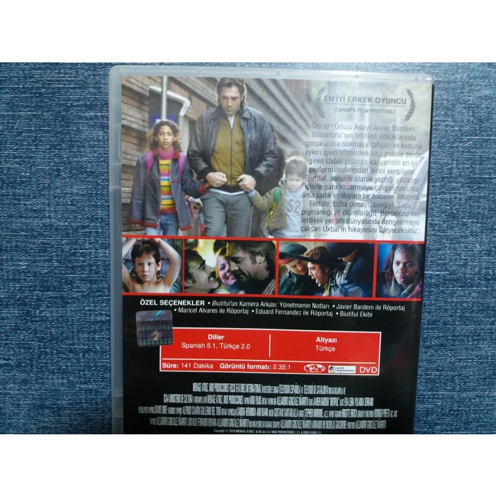 BARDEM BIUTIFUL DVD FİLM