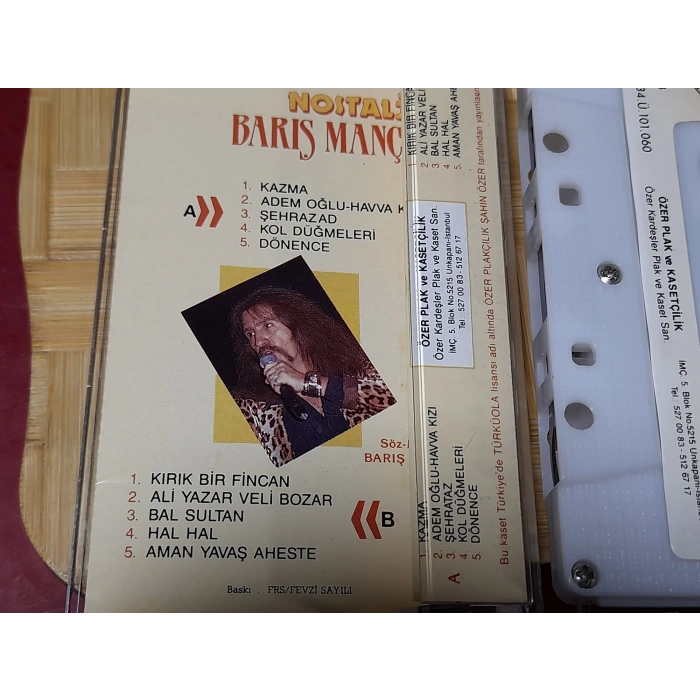 BARIŞ MANÇO NOSTALJİ MÜZİK KASET