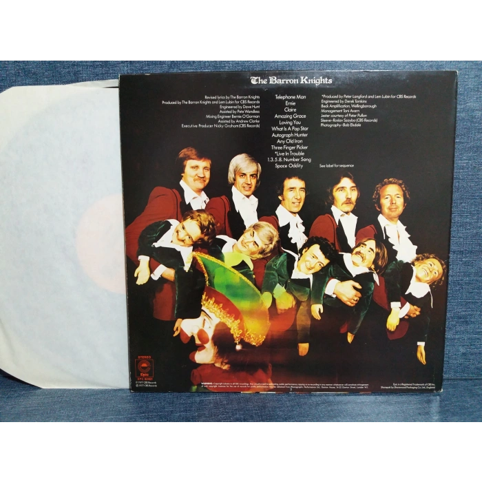 BARRON KNIGHTS TROUBLE LIVE  MUSIC LP