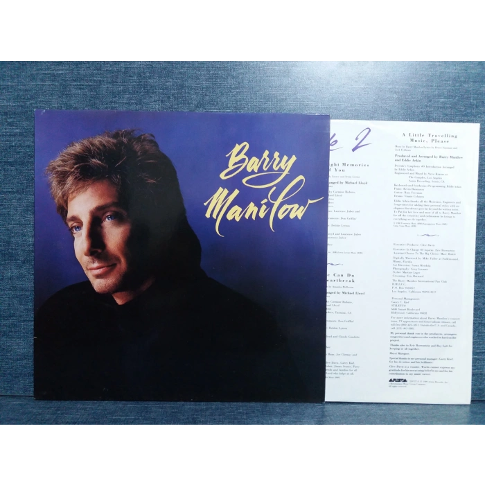 BARRY MANILOW HITS MUSIC LP