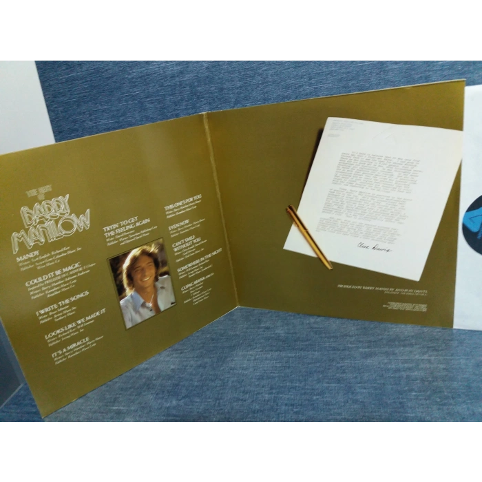 BARRY MANILOW THE BEST OF MUSIC LP