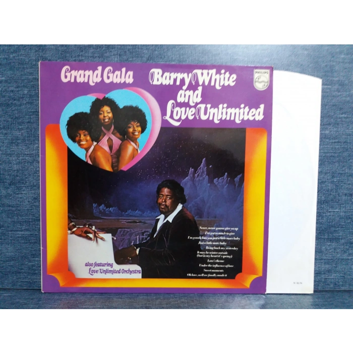 BARRY WHITE AND LOVE UNLIMITED MUSIC LP