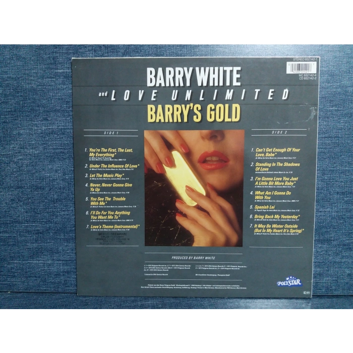 BARRY WHITE LOVE UNLIMITED MUSIC LP