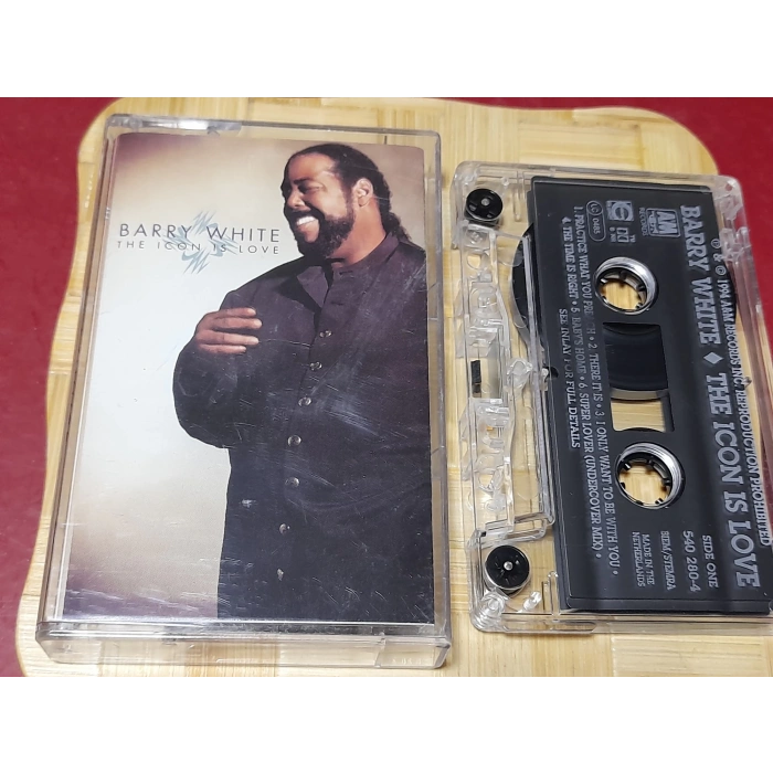 BARRY WHITE THE ICON IS LOVE MÜZİK KASET
