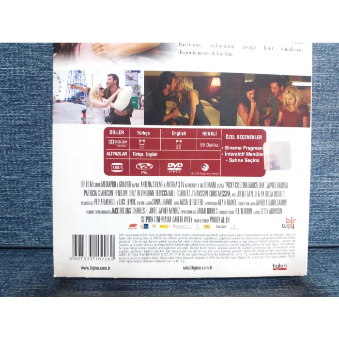 BARSELONA VICKY CRISTINA BARCELONA DVD FİLM