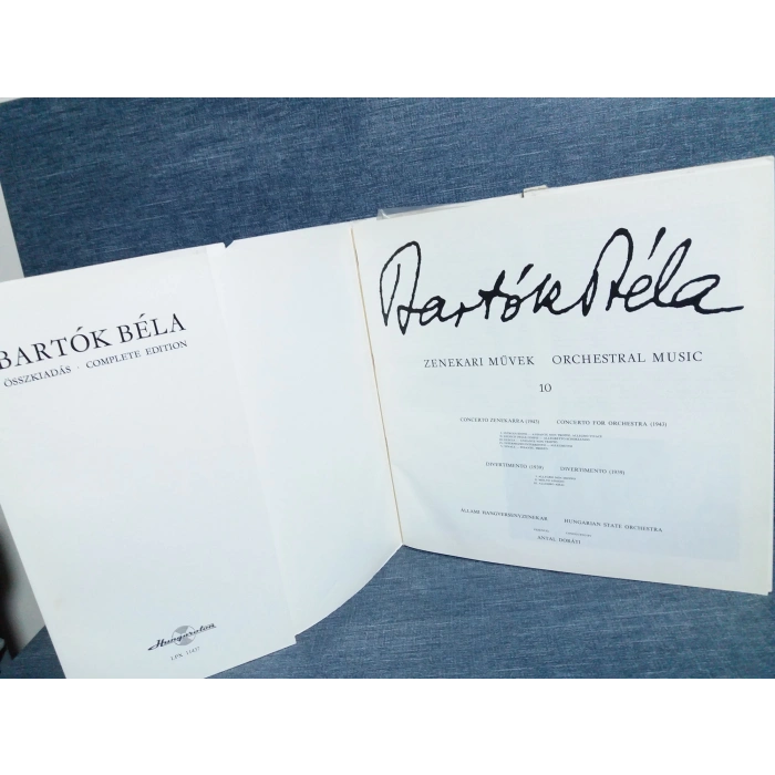 BARTOK BELA DIVERTIMENTO MUSIC LP
