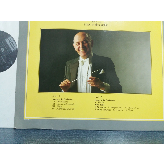 BARTOK KONZERT TANZ SUITE GEORG SOLTI