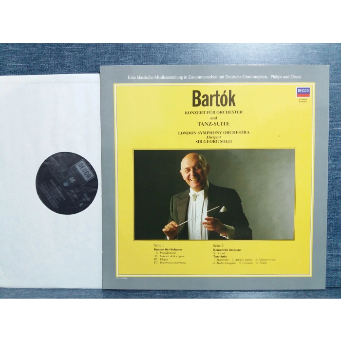 BARTOK KONZERT TANZ SUITE GEORG SOLTI