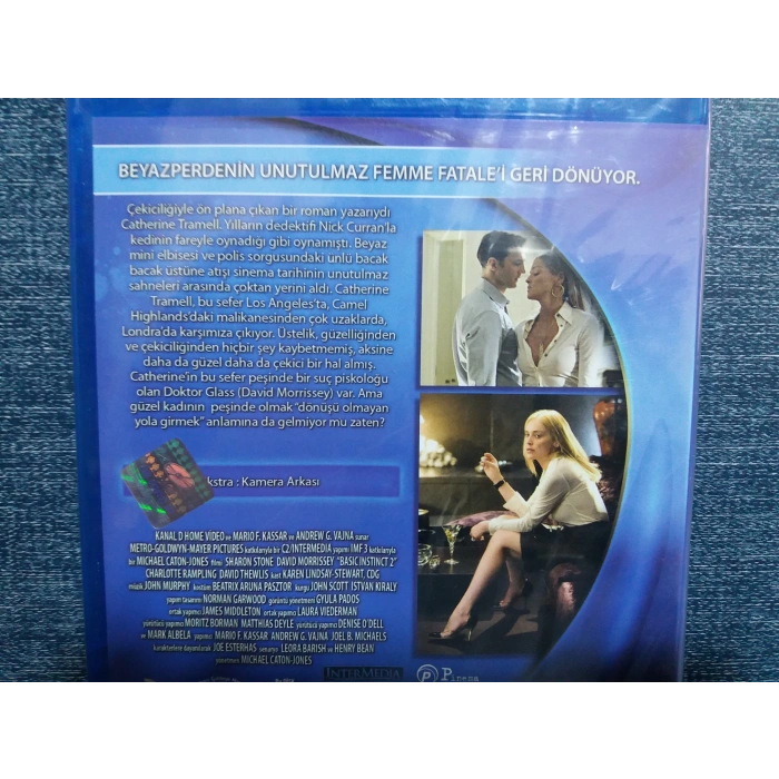 BASIC INSTINCT 2 FİLM BLURAY (SIFIR)