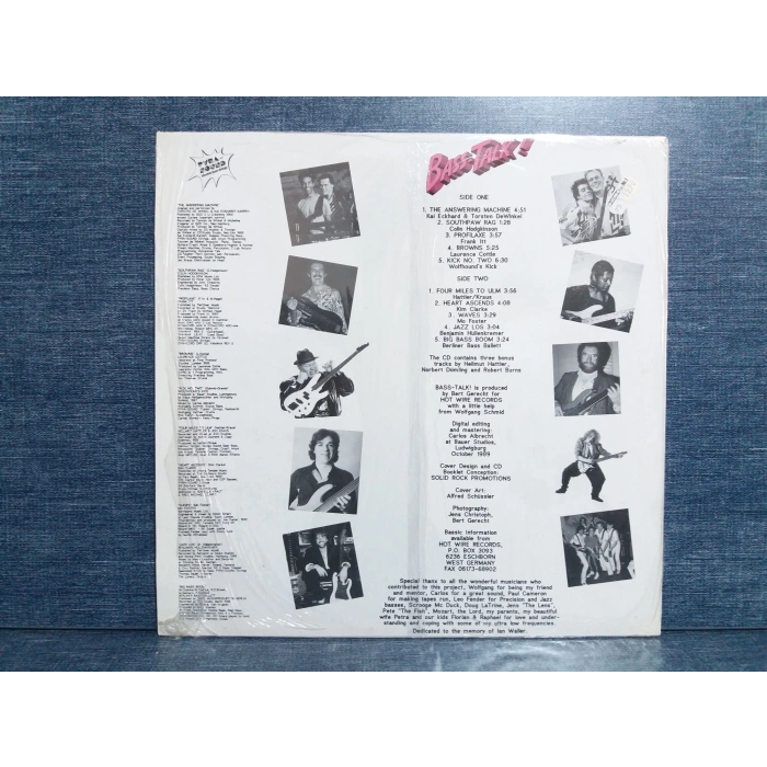 BASS TALK MUSIC LP