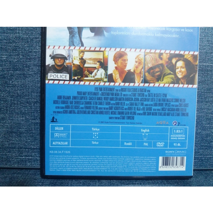 BATTLE IN SEATTLE İSYAN DVD FİLM