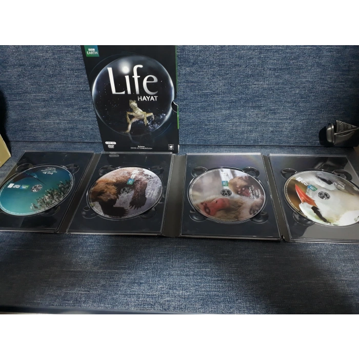 BBC EARTH LIFE DVD FİLM  ( 4 DISK )