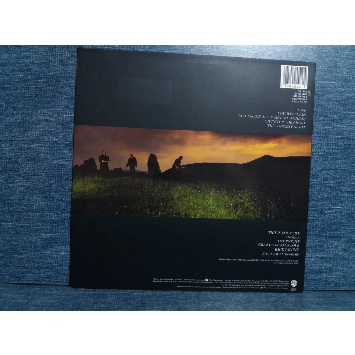 BEE GEES E.S.P YOU WIN AGAIN MUSIC LP